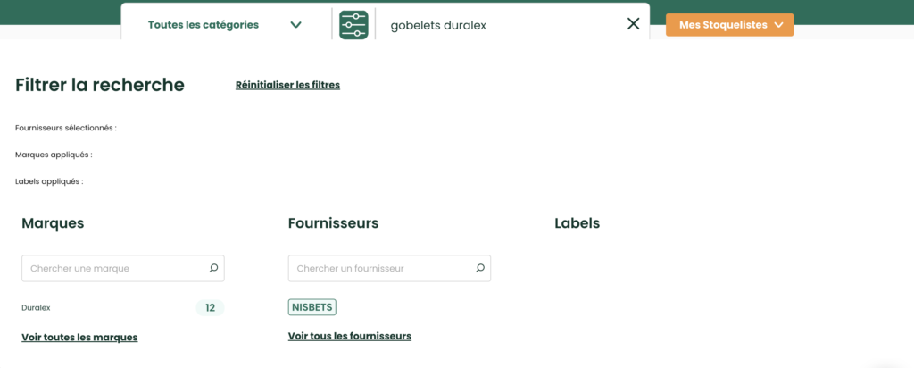 StoqueMarket - Où acheter des verres Duralex ?