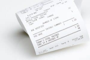 ticket de caisse restaurant 1